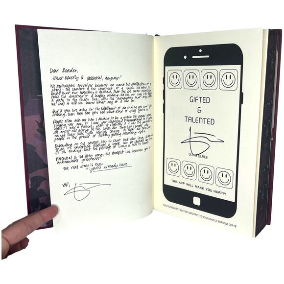 OwlCrate Gifted & Talented by Olivie Blake - April 2025 Adult Box Edition - Picture 5 of 11